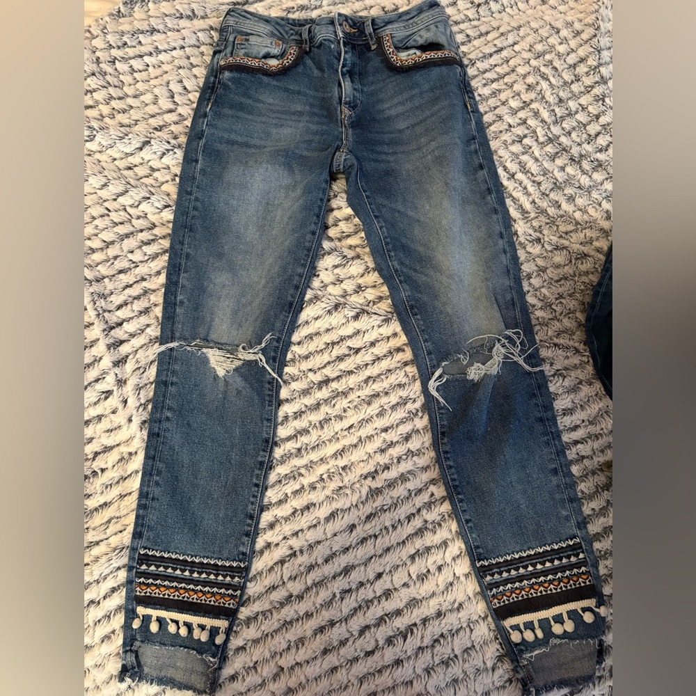 Mavi jeans Co. high rise skinny jeans